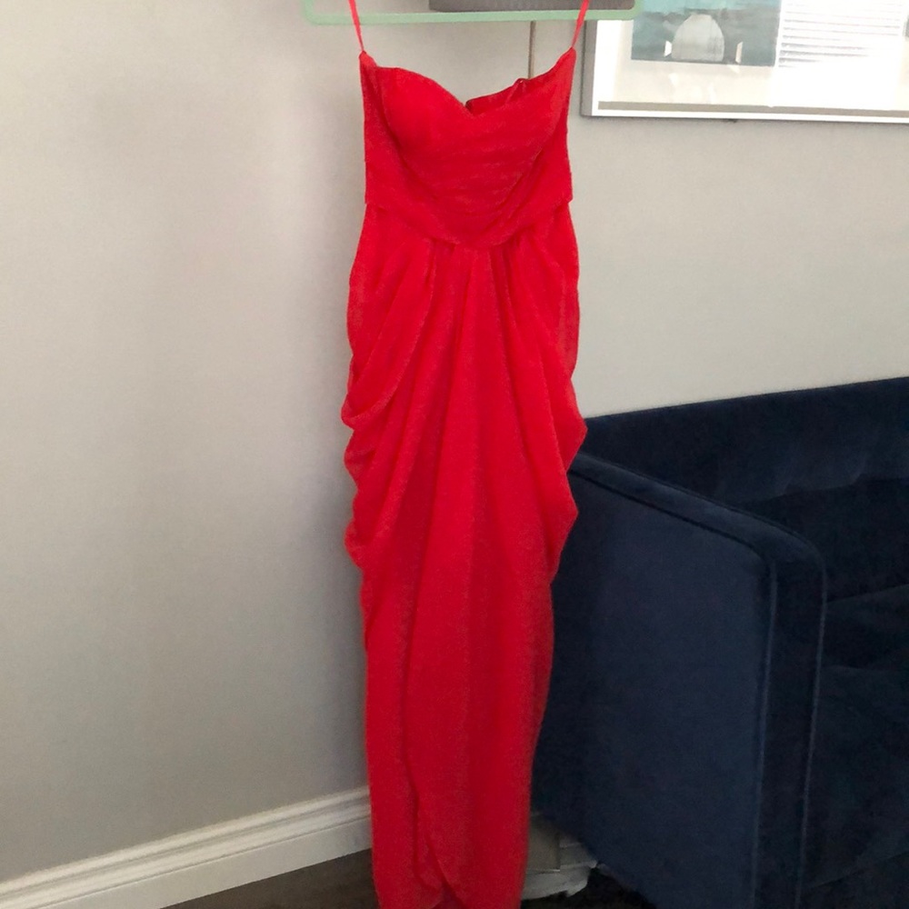 Beautiful ruched sweetheart tube top dress